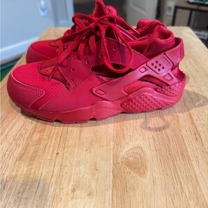 Kids Red Sneakers Size 2